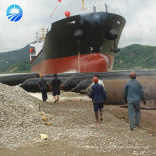 Balão de borracha de pressão industrial inflável para doca de flutuação do pontão